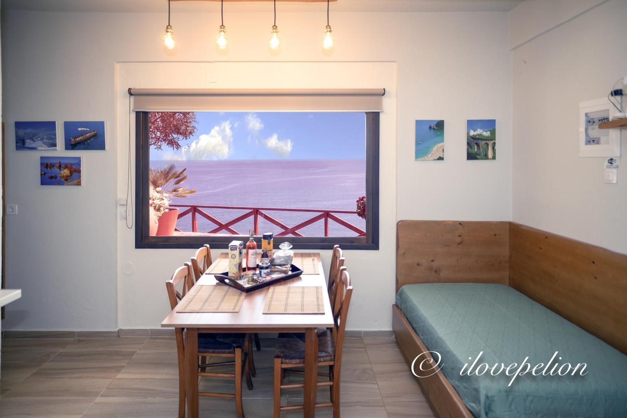 Uranous Blue Residence Agios Ioannis Papa Nero Extérieur photo