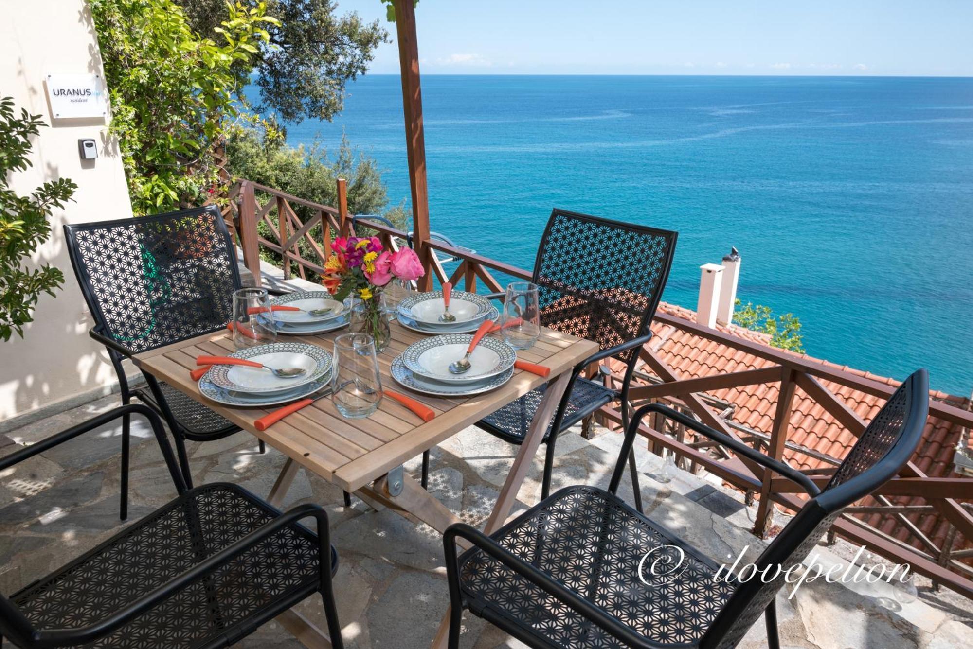 Uranous Blue Residence Agios Ioannis Papa Nero Extérieur photo
